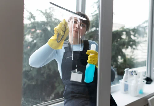 Nettoyage de vitres intérieures et extérieures au Tech